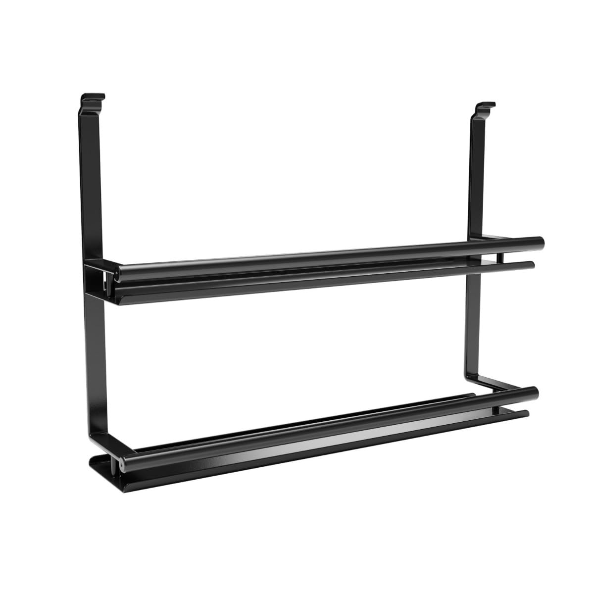SOTECH Linero style portaspezie nero a 2 livelli 380 x 80 x 271 mm