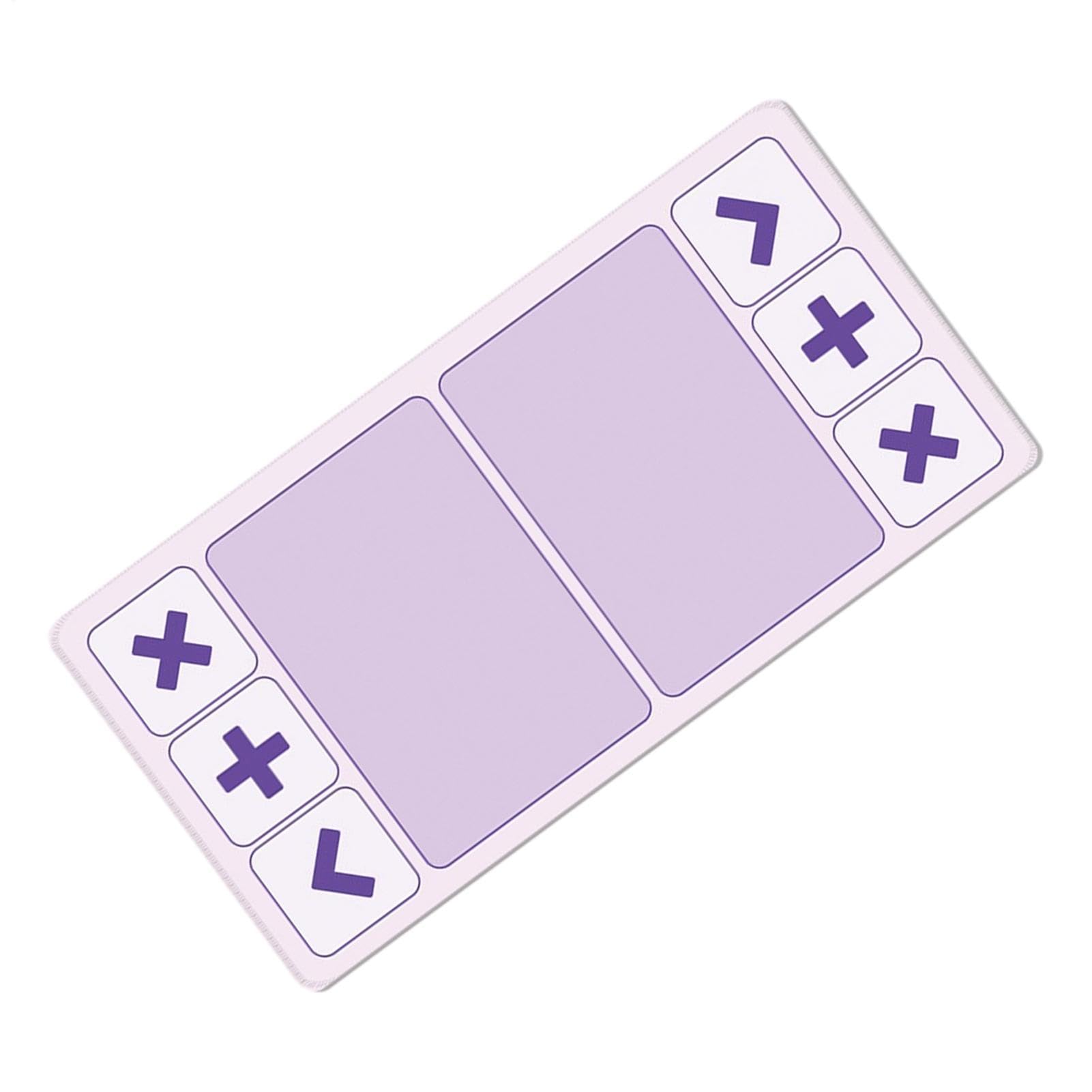 Fidget Trading Board, Rollable Squeeze Fidget Trading Mat, Purple