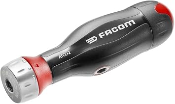 FACOM ATCL.2A2PB Protwist 3-in-1 Screwdriver Set and Mixed Set of 28 Bits – Ergonomic Dual-Material Handle – High Quality 45 Teeth Ratchet