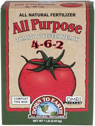 Down To Earth All Natural Fertilizers Organic All Purpose - 4-6-2, 1 lb