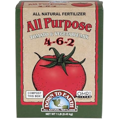 Down To Earth Organic Tomato & Vegetable Fertilizer 4-6-2 Cover