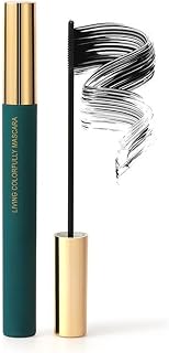 TBeautfave Mascara Black Volume and Length Waterproof, Curling Volumizing Mascara Black Falselash Effect Mascara with Soft Mascara Brush Long Lasting Fibre Mascara Smudgeproof Makeup