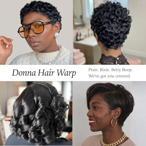 DONNA Argan Mesh Wrap Black Color 1PC - Face Wash Headbands for Women and Make up, Shower Cap - Thumbnail 7