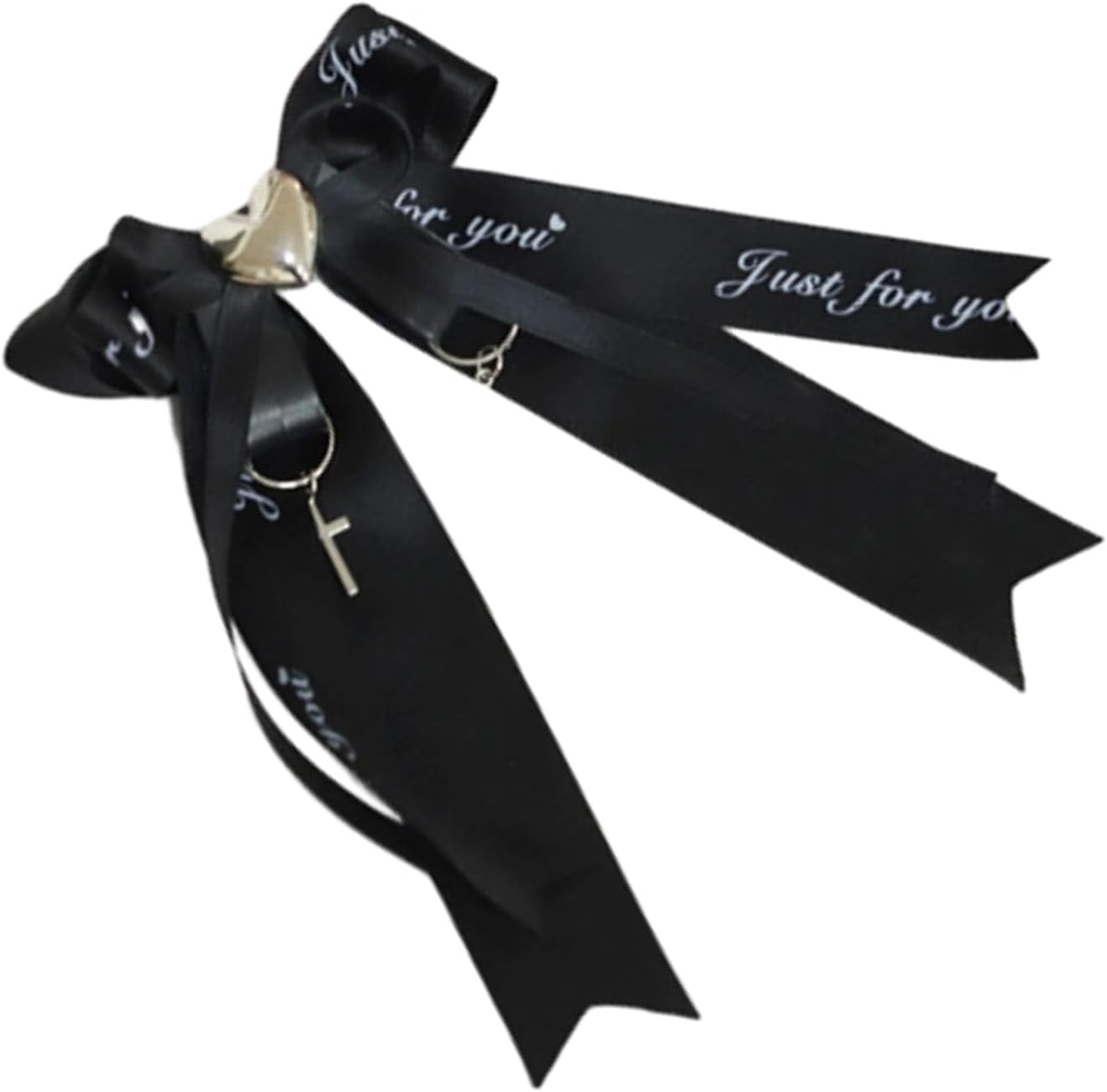 Glanhbnol2000s Anime Ribbon Bowknot Hair Barrettes for Adult Women Masquerades Party Hair Clip Cosplay Costume Hair Ornaments