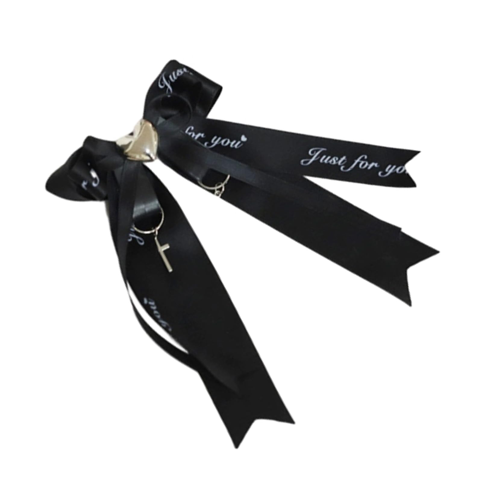 Glanhbnol2000s Anime Ribbon Bowknot Hair Barrettes for Adult Women Masquerades Party Hair Clip Cosplay Costume Hair Ornaments