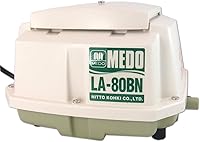 Medo LA-80BN Piston Air Pump: Quiet 3.32 CFM Compact Linear Design, Vibration-Free, UL Outdoor Rated