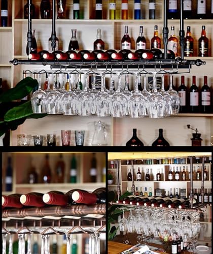 Cadre pour verres à vin suspendu pour libérer vos placards