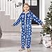 KOCOART Onesie Pajamas for 4T Hanukkah Symbols Blue Unisex Jumpsuits One Piece Sleepwear Cozy Cosplay Costume Cute Homewear