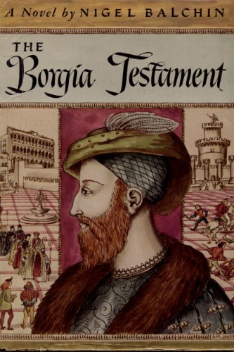 The Borgia Testament B0006AS02E Book Cover