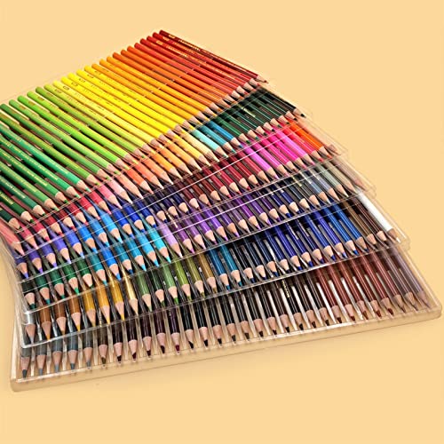 180-teiliges Kunstmarker-Set In Holzkiste – Aquarellstifte, Buntstifte, Ölpastelle Für Künstler Und Schüler