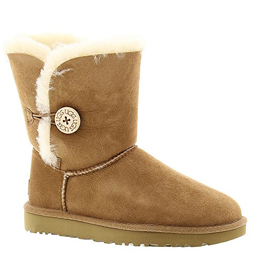UGG Women's Bailey Button Ii Boot, Chestnut, 05