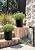 Veradek Demi Series Round Planter for Porch, Patio, Backyard | Durable Plastic-Stone Composite Material | Modern Décor for Tall Plants, Flowers