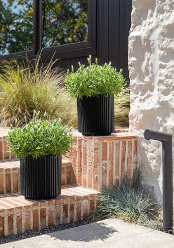Image of Veradek Demi Series Planter - Large Round Outdoor Planter