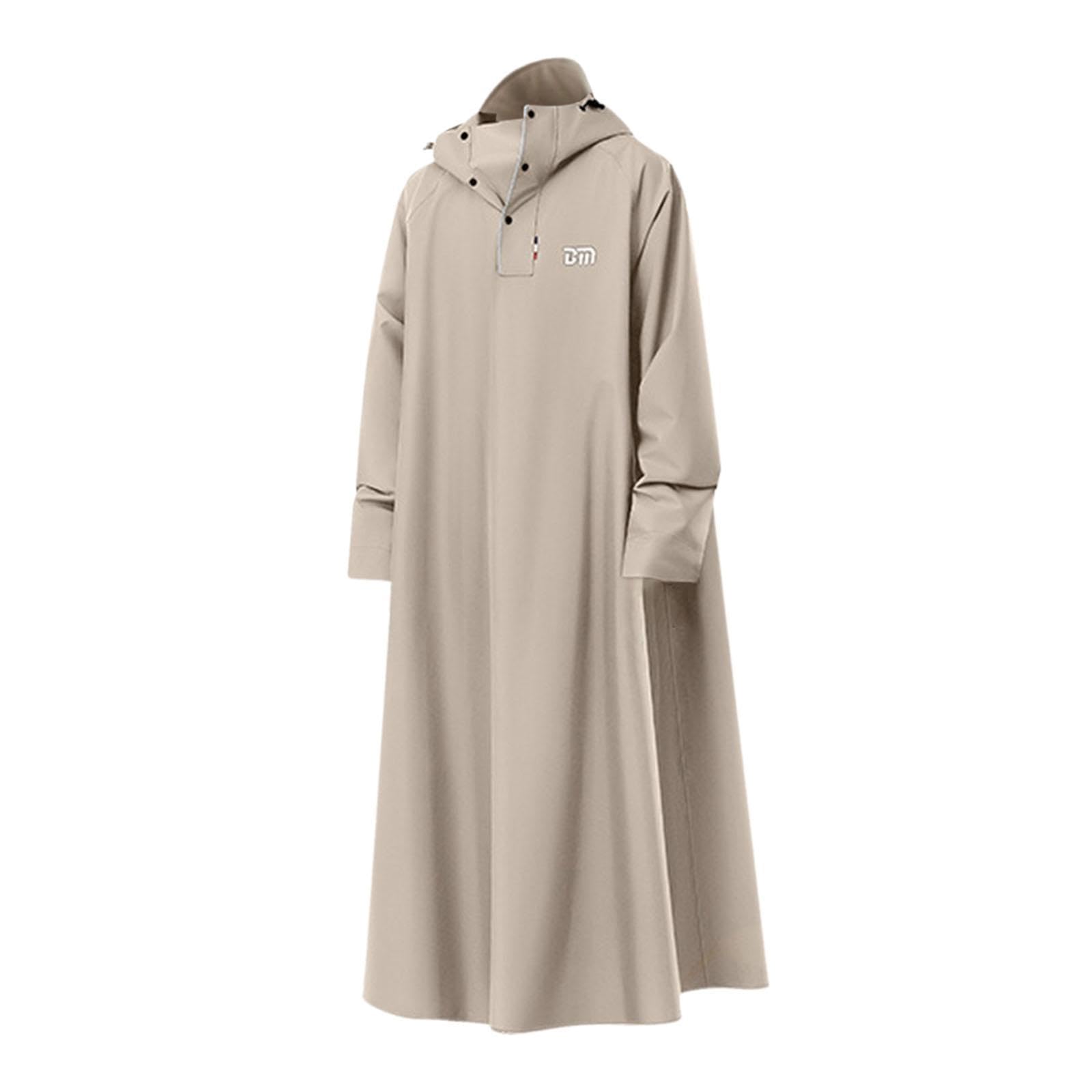 bnf Rain Poncho with Hood Drawstring Raincoat for Bicycle Riding | Clothing, Shoes & Accessories | Mens Clothing | Coats & Jackets-picture-50