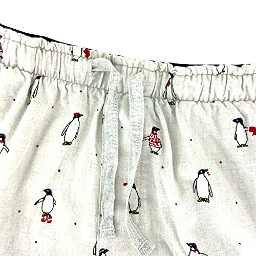 ROCK ATOLL Men's Lightweight Novelty Print Woven Cotton Long Pajama PJ Bottoms4