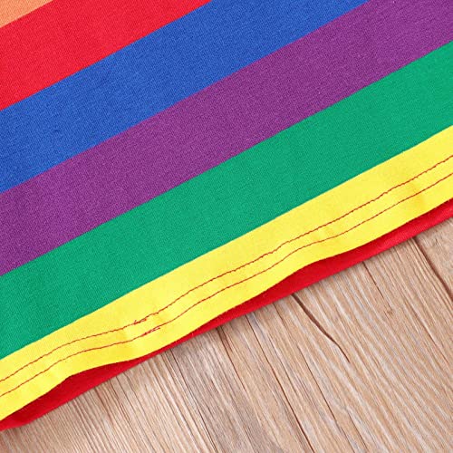 Toddler Girls Boys Stripe Printed T-Shirt Short Sleeve Color Block T Shirt Crewneck Kids Tee Tops Summer Undershirts4