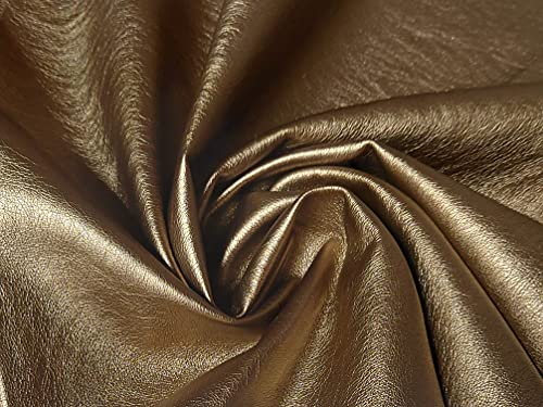 Tissu en cuivre simili cuir de 10m pour rénover vos chaises de salon et décorer la maison
