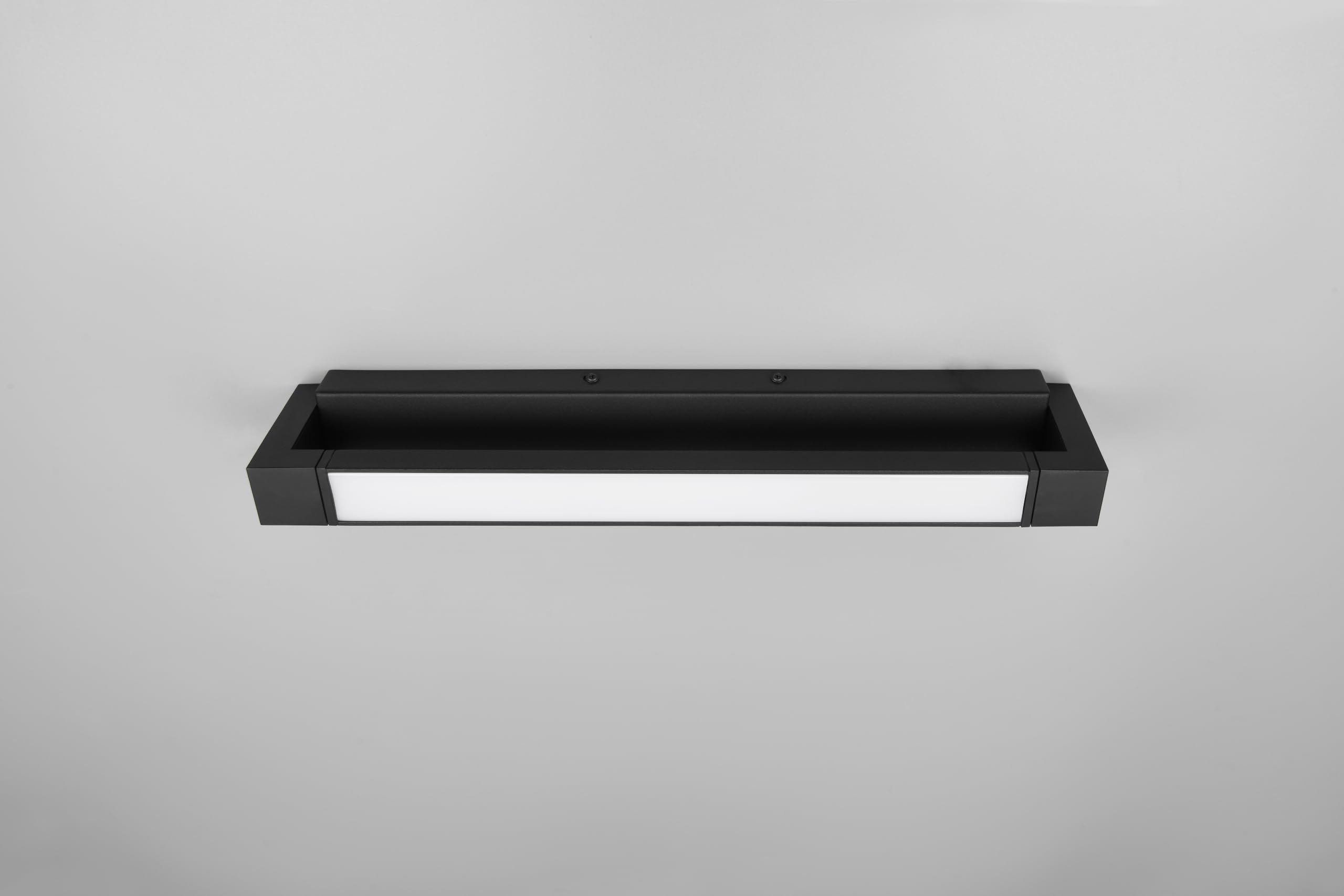 Trio Leuchten FABRIZIO LED Applique de salle de bain 9W Aluminium Noir mat Dimmable Couleur réglable