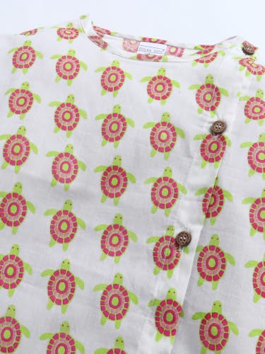 Image of POLKA TOTS Premium Cotton Dhoti Kurta Set for Kids Boys | Traditional Angrakha Style Ethnic Wear for Boys | Kurta Dhoti Set for Kids | Festive & Wedding Clothing Set for Baby