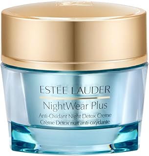 Estée Lauder NightWear Plus Night Detox Cream Moisturizer for Anti Aging, 50 ml