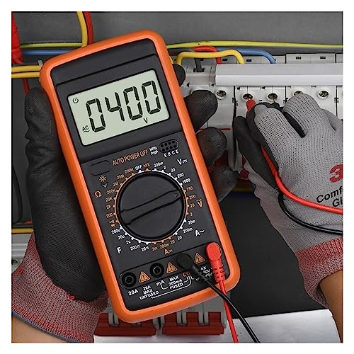 Multimètre Numérique 1000V 10A pour test de tension de courant et diode DMM