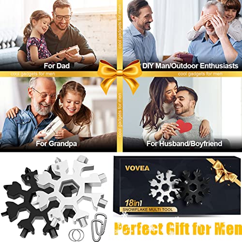 Father's Day Mens Dad Gifts, 18-in-1 Snowflake Multitool, Birthday Gifts - image 5
