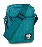  Southwest bound Kleine Herrentasche Umhängetasche Damen Tasche Handtasche Schultertasche -präsentiert von RabamtaGO (M3 Türkis), 17 x 23 x 6 cm
