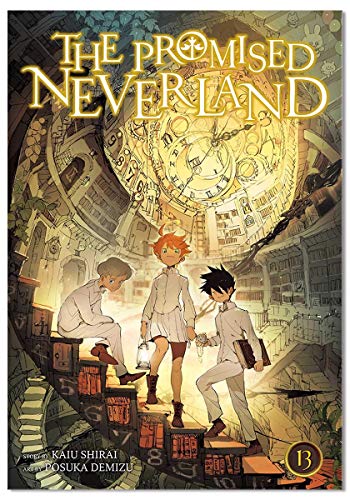 Wonderful Life A The Promised Neverland Poster - Japan Manga Poster Canvas Poster Japan Anime Poster Comic Poster Cartoon Poster (Anime,16x24inch Unframed)â€¦