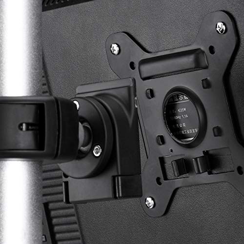 Atdec Dual Stack Or Single Monitor Desk Mount - Freestanding Base - Load Screen Monitors Up To 26.5Lb Flat Or 20Lb Curved - Vesa 75X75, 100X100 - Quick Display Release, Tilt, Pan, Landscape/Portrait #TOP6