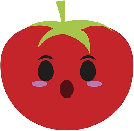 Amazon 赤野菜フルーツトマトcartoon絵文字ビニールデカールステッカー 4 Wide レッド 外装 エアロパーツ 車 バイク Amazon 赤野菜フルーツトマトcartoon絵文字ビニールデカールステッカー 4 Wide レッド 外装 エアロパーツ 車 バイク