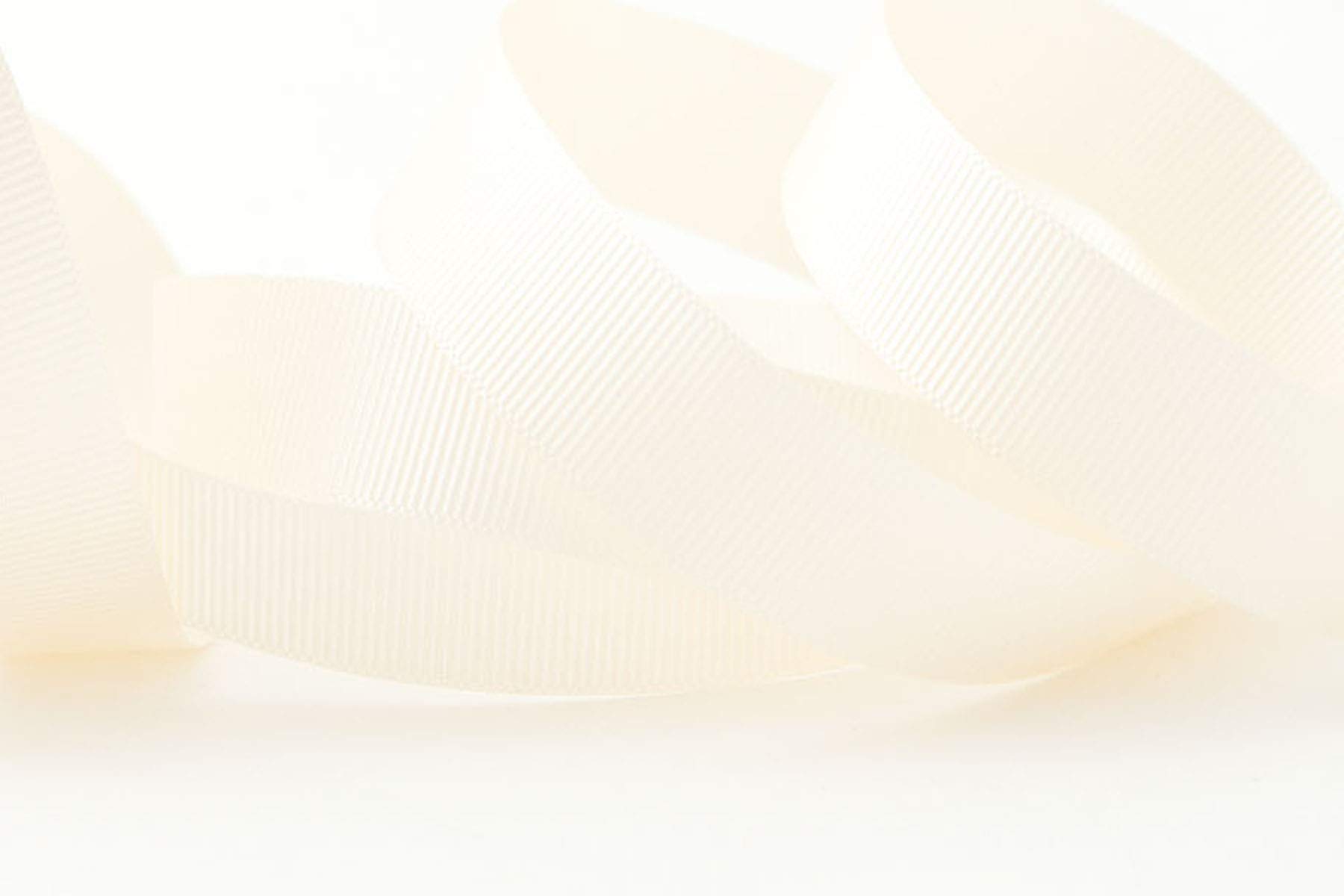 Berisfords Grosgrain Ribbon, Ivory, 16 mm, 16mm - Image 3