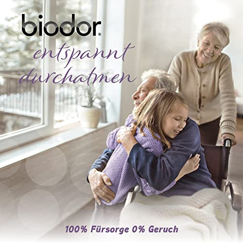 Biodor Pflege Spray 750ml - Geruchsentferner & Reiniger - Enzymreiniger für den Pflegehaushalt - Geruchsneutralisierer bei Urin, Inkontinenz & anderen strengen Gerüchen - zuverlässige Reinigung