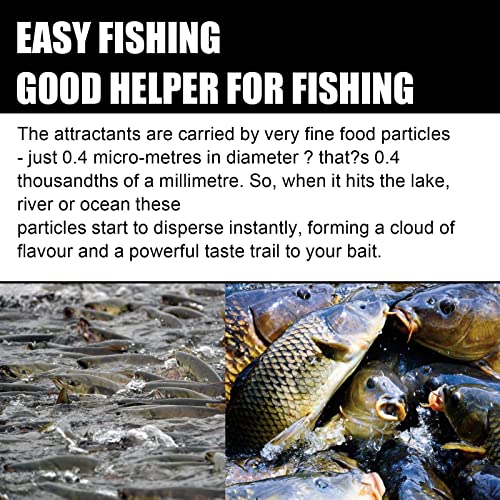 Tryspun Natural Bait Scent Fish Attractants For Baits, 3Pcs Fish Bites Saltwater, 2023 New Fishing Attractants, High Concentration Fish Bait Attractant Enhancer 60Ml (A_ 3 Pcs) #TOP3