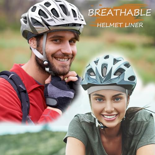 Image of vidsel 100% Cotton Skull Caps Beanie Night Cap Sleep Hats for Men Women | Breathable,Soft,Lightweight Skully Cap,Running Beanie Cycling Helmet Liner,Wicking Head Cover,CPAP Chemo Bald Cap