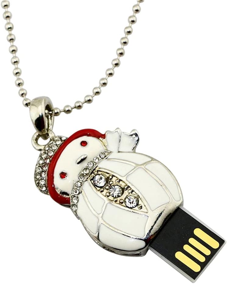 64GB Shape USB Flash Drive USB Drives Memory Stick Thumb Drives USB 2.0 Disk Pen Drive Pen Drive USB Drive Date Storage Flash Disk Zip Drive USB Stick (Snowman)