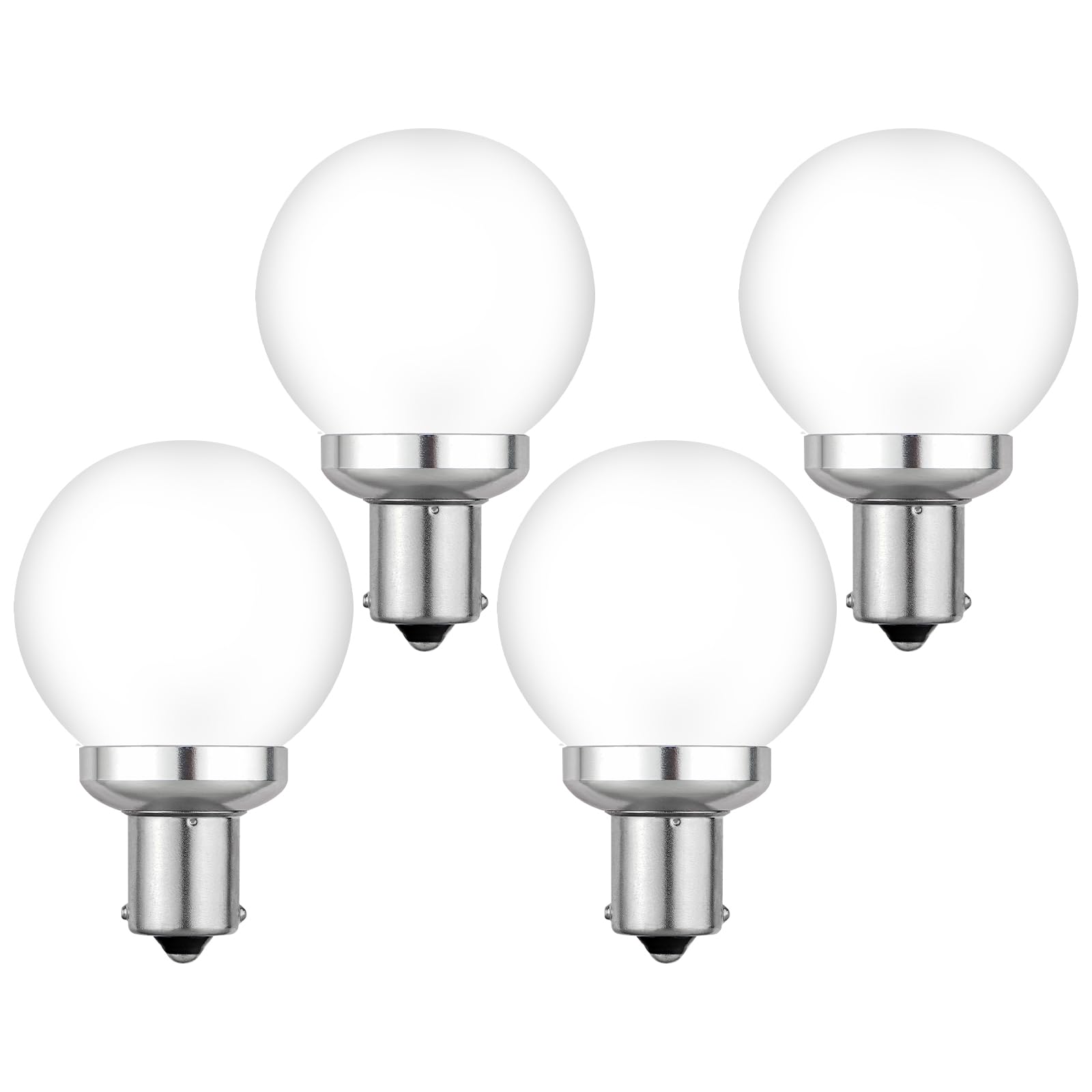 Cheopha 1141 1156 12V RV Vanity Led Light Bulbs 2W Natural White 4-Pack
