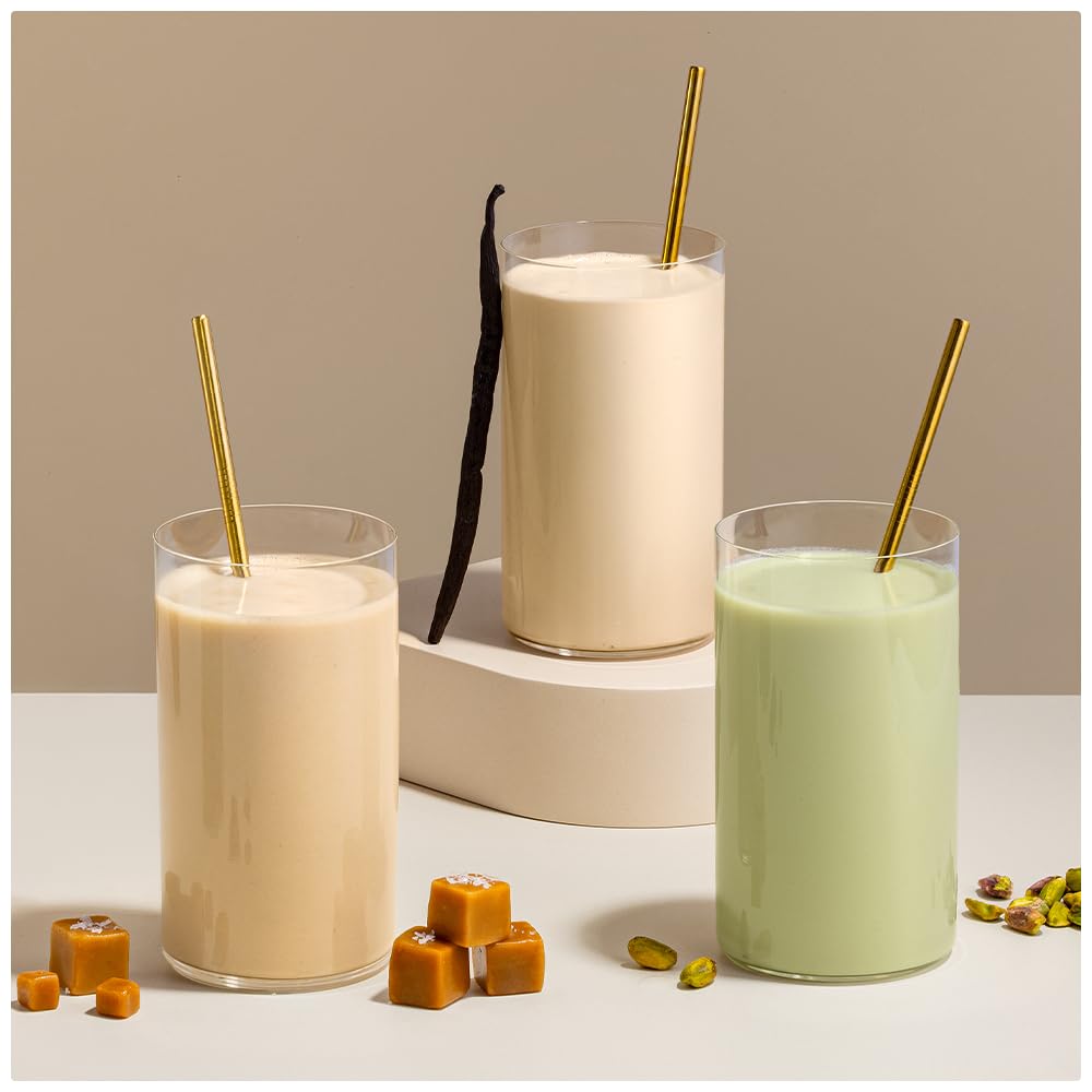 Protein Works | Vegan Protein 360 - Gold, Caramelo Salado, 2 kg | Proteína Vegana, 100% Vegetal y Natural, Mezcla Multi-Proteína Premium, Batido Bajo en Grasa y Calorías, 57 Porciones