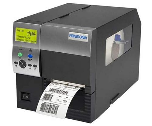 Printronix Impresora térmica de etiquetas de escritorio monocromática serie T4M, velocidad de impresión de 10 ins, resolución de impresión de 305