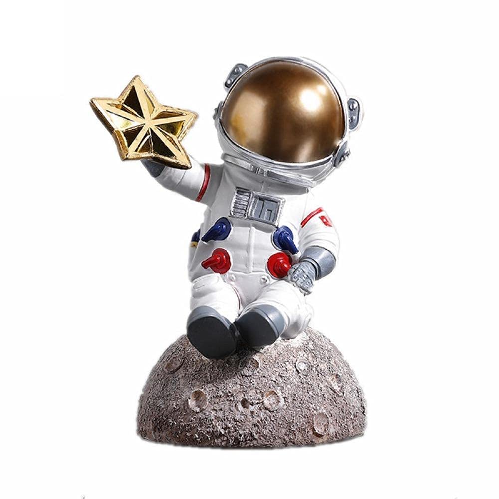 YQLKD Adorno De Escultura Esculturas De Astronauta Decoración Figura De Personaje De Astronauta