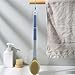 Shower Brush with Soft and Stiff Bristles,17.5