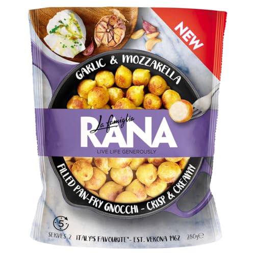 La Famiglia Rana Garlic & Mozzarella Filled Pan-Fry Gnocchi 280g