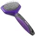 Hertzko Pin Brush for Dogs and Cats with Long or Short Hair - Great for Detangling and Removing Loose Undercoat or Shed Fur - Ideal for Everyday Brushing