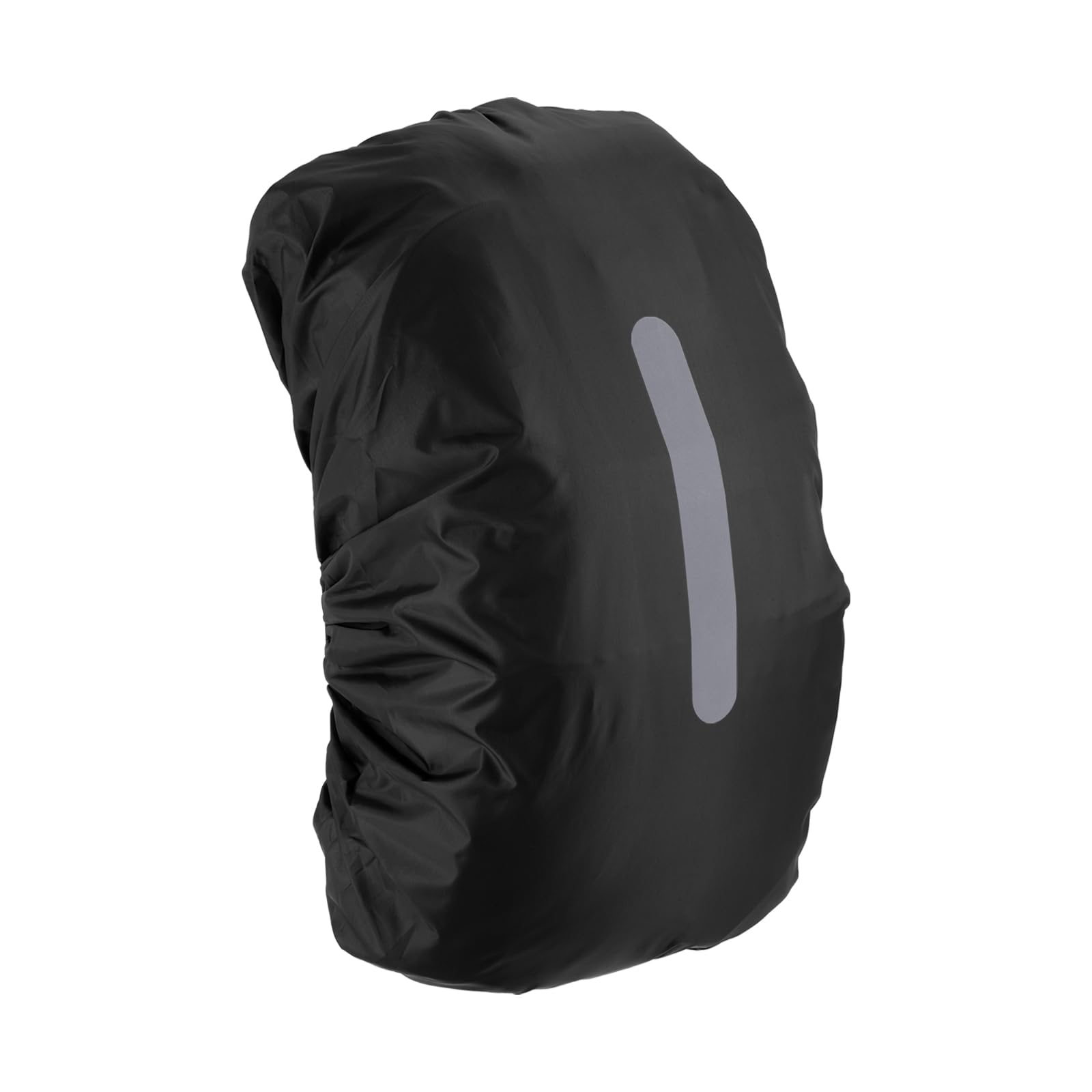 M METERXITY Backpack Rain Cover - Waterproof Lightweight Cover with Vertical Reflective Strap, Apply to Cycling/Hiking/Mountain Climbing (30-40L, S, Black)