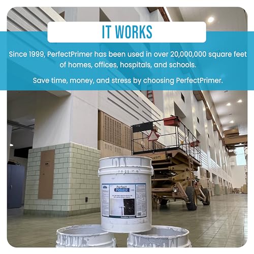 Image of Perfect Primer Encapsulant | Asbestos Sealer | No Mastic Removal Required | Adheres New Coatings To Old Mastics | Medium Grey | 1 Gallon (3.7 Liters)