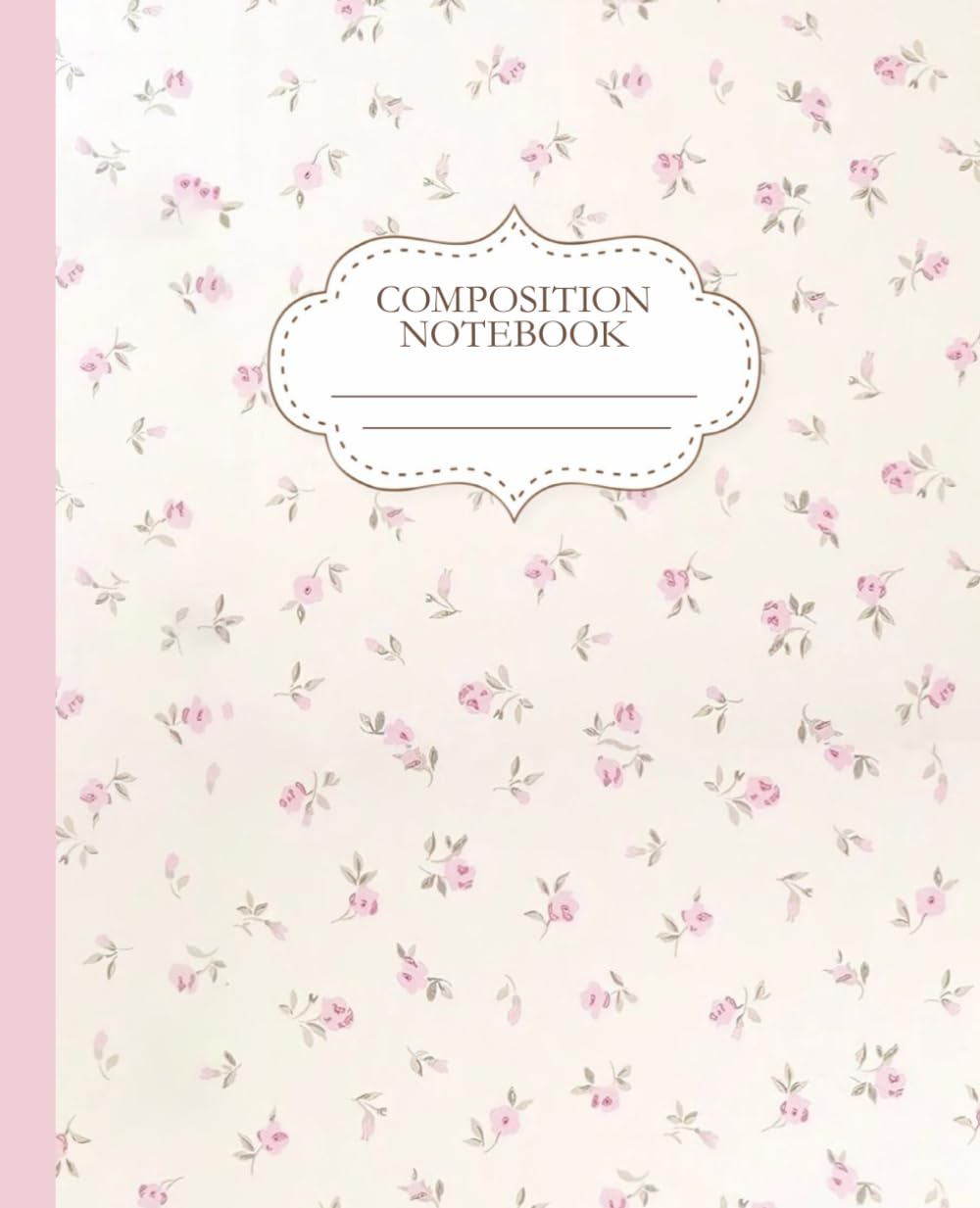 Pink Coquette Composition Notebook | Cute & Floral | For Teen Girls & Women: Preppy Journal for Everyday Use