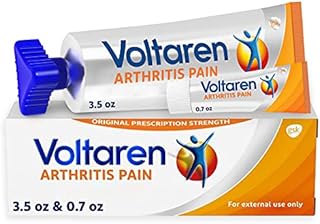 Voltaren Arthritis Pain Gel For Powerful Topical Arthritis Pain Relief, Amazon Exclusive - 3.5 Oz/100 g Tube And 0.71 Oz/20 g Travel Size Tube