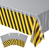 Blue Orchards Construction Tablecovers (2), Construction Party Decorations, Construction Birthday
