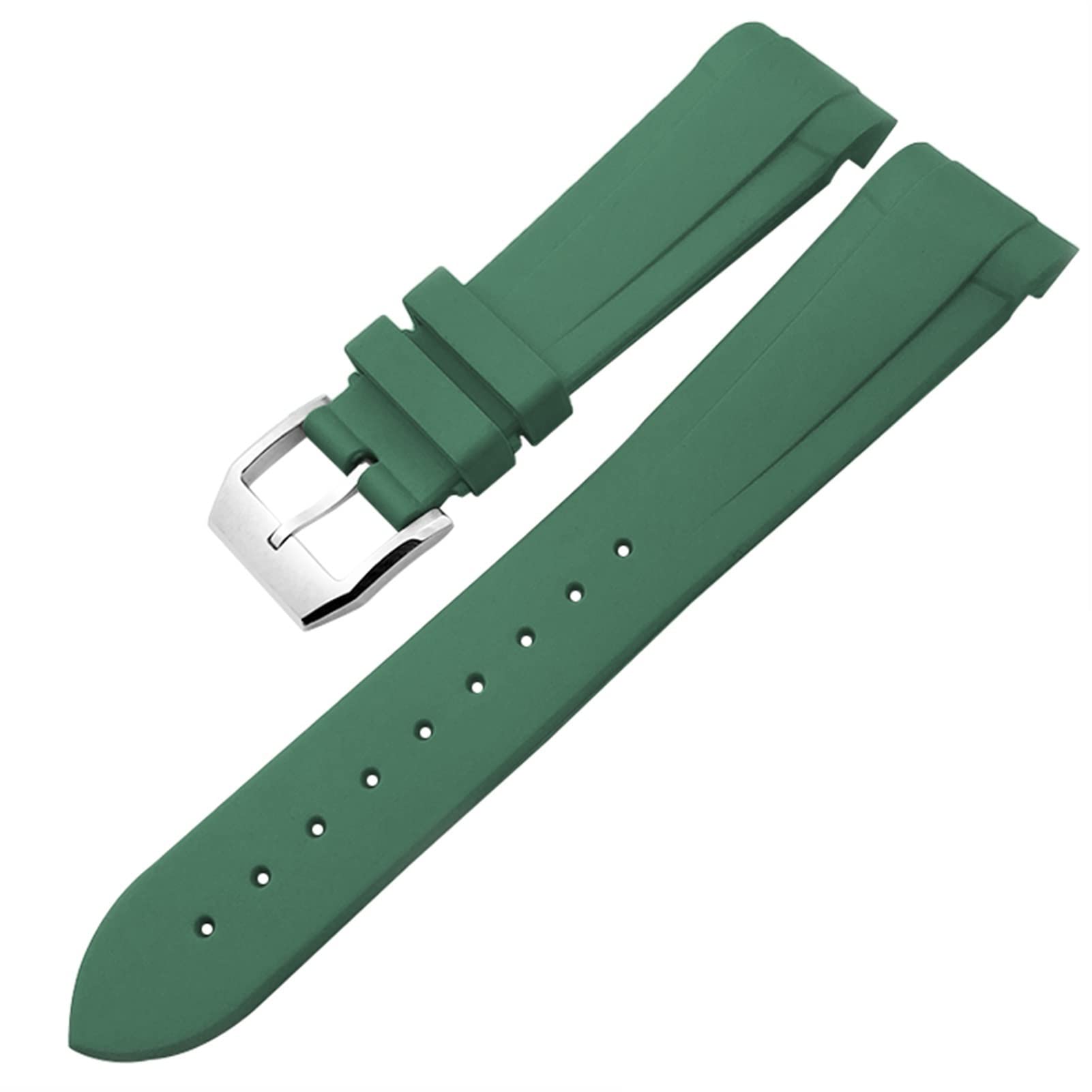 Correa de goma impermeable de 22 mm resistente al sudor para Tudor 8