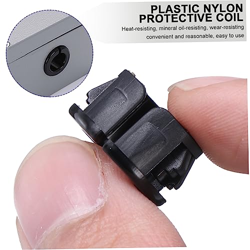 100pcs Cable Management Under Desk Shrink Tubing Cord Protector Cable Snap Grommet Snap Insulation Grommet miniatura 5