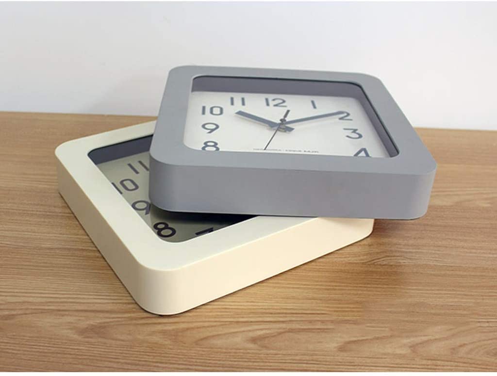 Amazon.co.jp: アップグレード 四角いシンプルな置き時計 サイレント